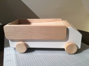 Wood desk toy